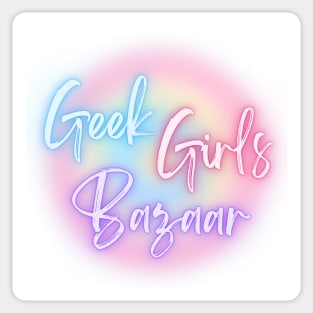 Geek Girls Bazaar - Official Merch! Sticker